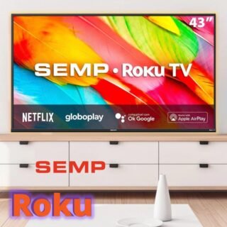 Smart TV LED 43″ Full HD Semp Roku TV 43R6500