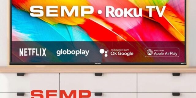 Smart TV LED 43″ Full HD Semp Roku TV 43R6500