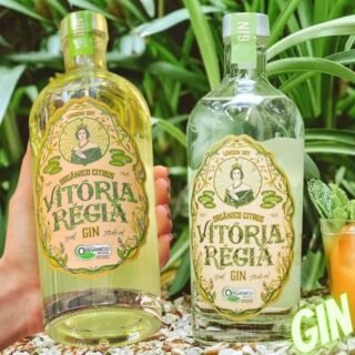 Gin Orgânico Citrus ou Tropical Vitória Régia 750ml