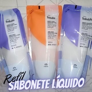 Refil Sabonete Líquido Cremoso para o Corpo Tododia