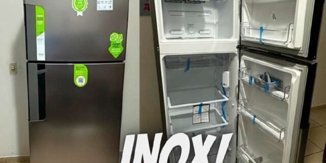 Geladeira Consul Frost Free Duplex 386 litros com Altura Flex cor Inox CRM44AK