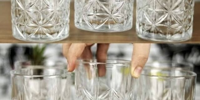 Jogo de Copos de Vidro 330ml 6 Peças Haus – Pavillion
