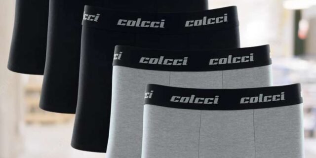Kit 5 Cuecas Boxer Algodão, Colcci, Masculino (3 Opções)