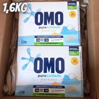 Sabão em Pó Omo Puro Cuidado 1.6kg