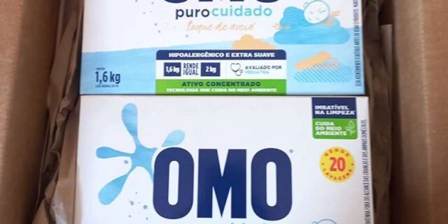 Sabão em Pó Omo Puro Cuidado 1.6kg