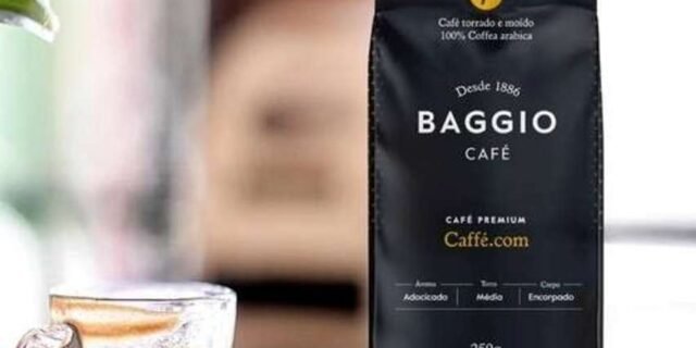 Café Torrado e Moído Premium Caffè. com Baggio Café 250g