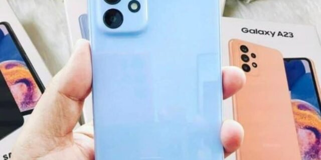 Smartphone Samsung Galaxy A23 128GB Branco 4G – Octa-Core 4GB RAM 6,6” Câm Quádrupla + Selfie 8MP