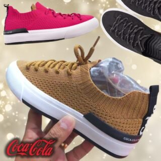 Tênis Atlanta Knit, Coca-Cola Shoes, feminino (3 Cores)