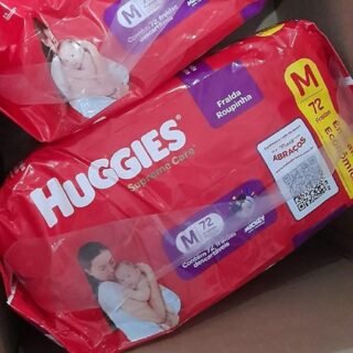 Fralda Huggies Supreme Care Roupinha M – 72 fraldas