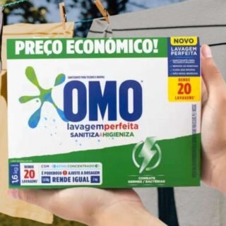 Sanitizante em Pó Omo Lavagem Perfeita 1.6kg