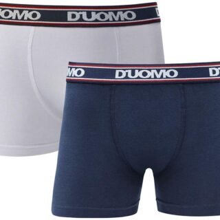 Kit 2 Cuecas Boxer Algodão, Duomo, Masculino