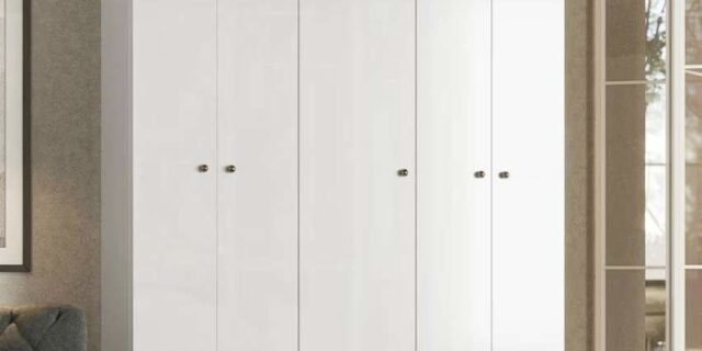 Guarda-Roupa Casal Demóbile Ártico com 5 Portas