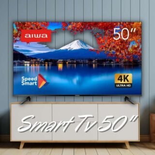 SmartTV Aiwa 50” 4K, Borda Ultrafina, HDR10, Dolby Áudio
