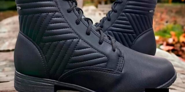 Bota Dakota Matelassê Cano Curto Feminina – Preto