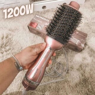 Escova Secadora Mondial Golden Rose ES-02 – 1200W 3 Velocidades Cerâmica com Íons