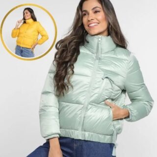 Jaqueta Puffer Pellini Gominhos Feminina (5 Cores)
