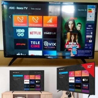 Smart TV LED 32” HD AOC Roku 32S5195/78