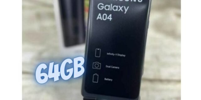Samsung Galaxy A04e 64GB 4G Wi-Fi Tela 6.5” Dual Chip 3GB RAM Preto