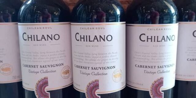 Vinho Chileno Chilano Tinto Cabernet Sauvignon 750ml Chilano Fruit