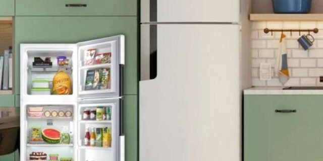 Geladeira Duplex CRM44AB Frost Free com Altura Flex Função Turbo e Freezer Espaçoso 386 Litros Consul – 220V