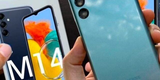 Smartphone Samsung Galaxy M14 5G, 128GB, 4GB RAM (3 Cores)