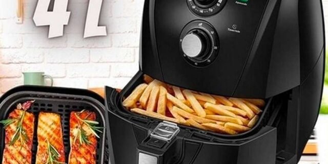 Fritadeira Elétrica Sem Óleo Air Fryer Mondial Family AFN40FB 4 L – Preta
