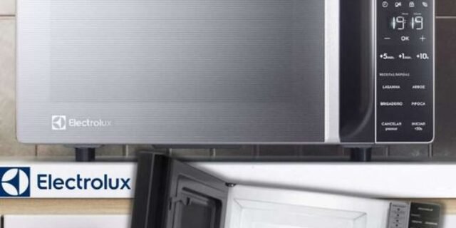 Micro-ondas Eletrolux Efficient ME23S 23L Prata