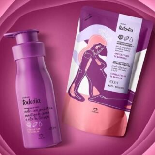 Kit Tododia Ameixa e Flor de Baunilha