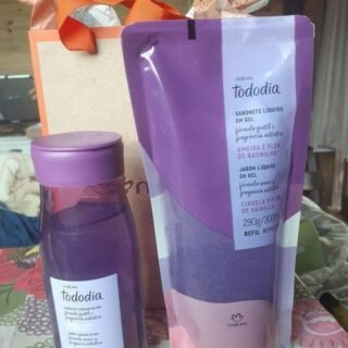 Kit Sabonete Líquido Tododia Ameixa e Flor de Baunilha Refil