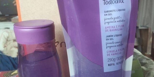Kit Sabonete Líquido Tododia Ameixa e Flor de Baunilha Refil