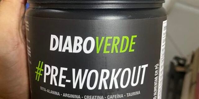 Diabo Verde Insano Pre – Workout – 300G Limão – Ftw, Fitoway, 300G
