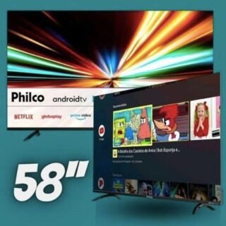 Smart TV LED 58″ Philco PTV58G10AG11SK UHD (3840 X 2160) Preto