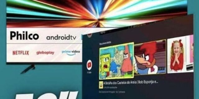 Smart TV LED 58″ Philco PTV58G10AG11SK UHD (3840 X 2160) Preto