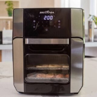 Fritadeira Britânia 12 Litros Air Fry Oven Preta BFR2100P 127V