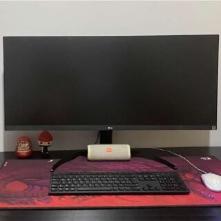 Monitor LG UltraWide 34WP550 IPS Full HD, 2560×1080, sRGB 99%, HDR10, FreeSync, Ajuste de Inclinação, Preto
