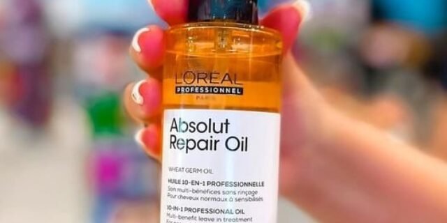 Óleo Reparador 10in1 para cabelos finos e ressecados Absolut Repair Gold Quinoa 90 ml L’Oréal Professionnel
