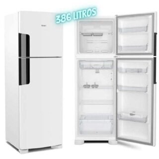 Geladeira Consul Duplex CRM44AB Frost Free com Altura Flex, Função Turbo e Freezer Espaçoso 386 L – Branca