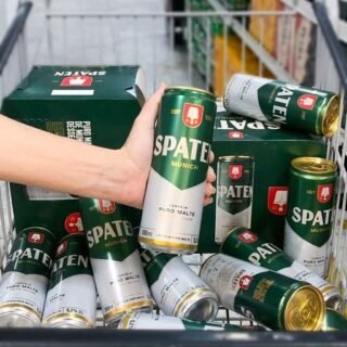 Cerveja Spaten, Puro Malte, 350ml, Lata