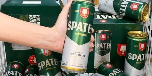 Cerveja Spaten, Puro Malte, 350ml, Lata