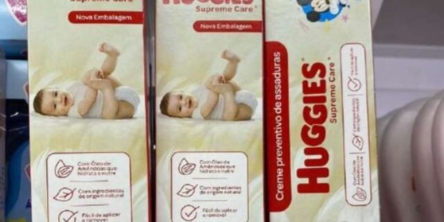 Creme Preventivo de Assaduras Huggies Supreme Care – 80g