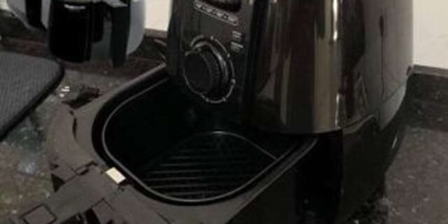 Fritadeira de Ar Mallory Grand Smart Preto