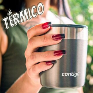 Copo Térmico de Caipirinha 296ml Cinza Contigo