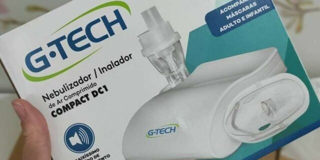 Nebulizador Inalador de Ar Compact DC1