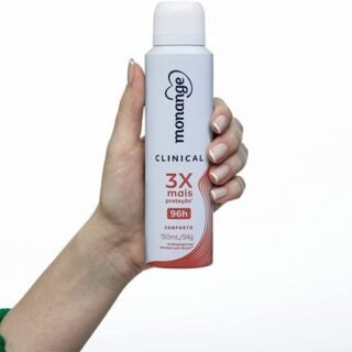 Desodorante Clinical Conforto Aerossol Antitranspirante Monange Feminino 150ml