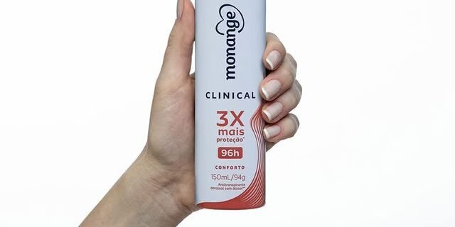 Desodorante Clinical Conforto Aerossol Antitranspirante Monange Feminino 150ml
