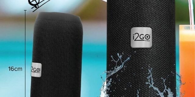 Caixa De Som Bluetooth Essential Sound Go i2GO 10W RMS Resistente à Água, Preto