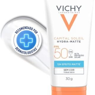 Protetor Solar Facial Vichy Capital Soleil Hydra-Matte FPS50-30g