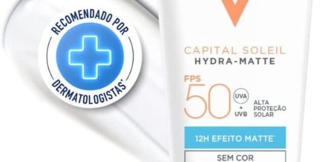 Protetor Solar Facial Vichy Capital Soleil Hydra-Matte FPS50-30g