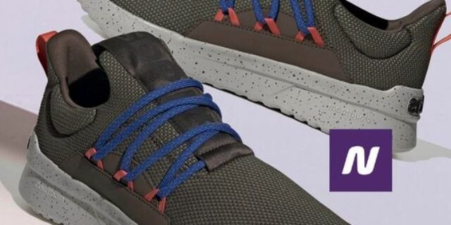 Tênis Slip-On Lite Racer Adapt 4.0 Cloudfoam-Azul Adidas – Bege