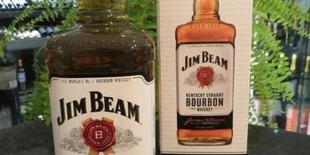 Whisky Jim Beam White, Bourbon, 1L